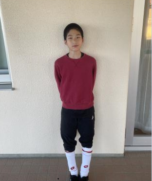 サッカーを通して成長してほしい